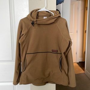 Melanzana tan / brown wind pro hoodie womens small